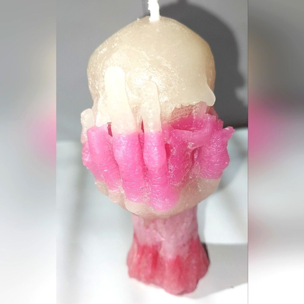 Hand crafted limited edition from our Raging skull candle collection